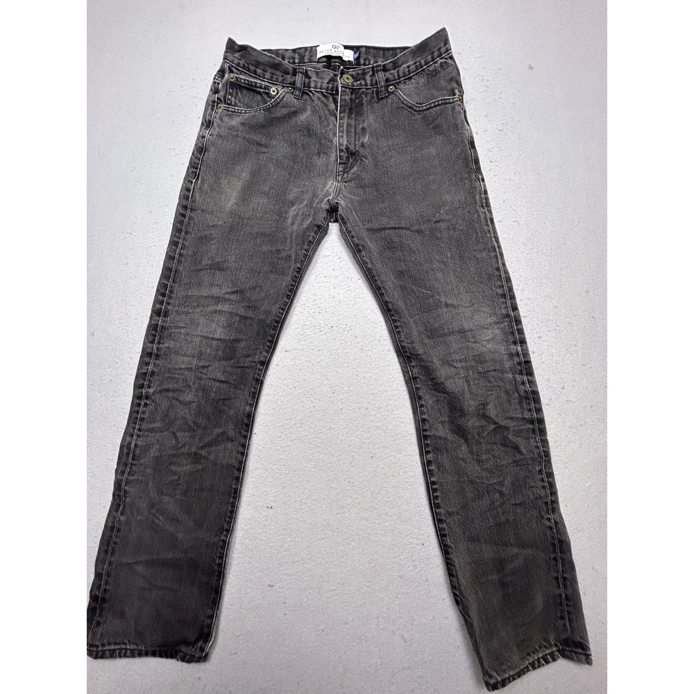 Peter Manning Jeans 100% Cotton Faded Black 30W 30L Mens